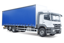 Car Hire Wigan - 26 Tonne Curtain Side Truck - Truck hire Wigan