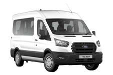 Car Hire Wigan - Ford Minibus - Accommodates 12 Passengers - Minibus hire Wigan